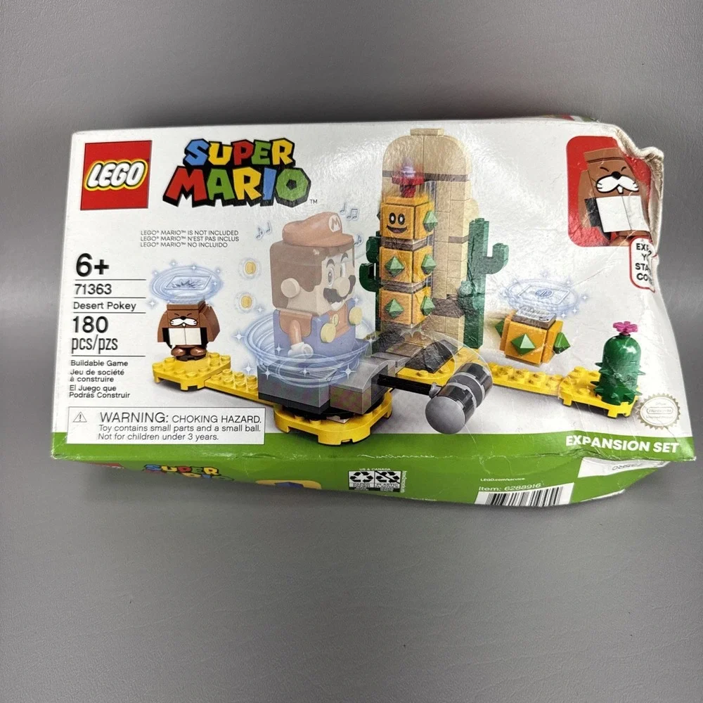 Lego Super Mario Desert Pokey Expansion Set 71363 Building Kit READ